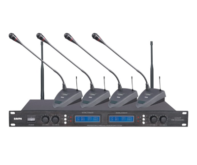 UHF無線會議麥克風(一拖四）EAW-U06